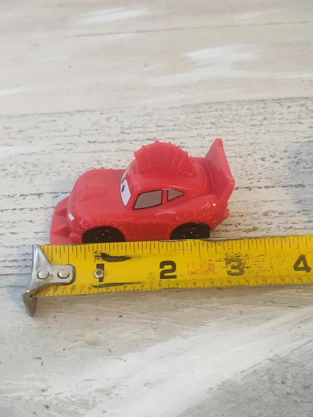 2022 McDonald's Disney Cars On The Road Rumbler Lightning McQueen Happy Meal